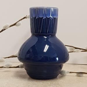 Unique Blue Pottery Vase